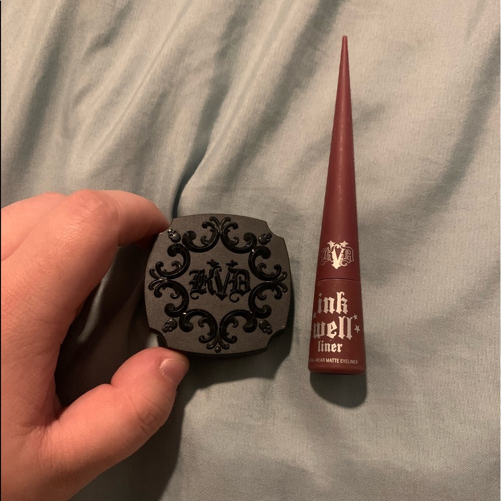 KVD Eyebrow Powder and Eyeliner Bundle